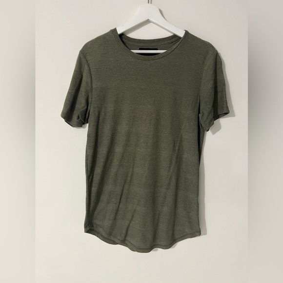 Men green longer fit t-shirt by Pacsun size Small - Picture 2 of 5